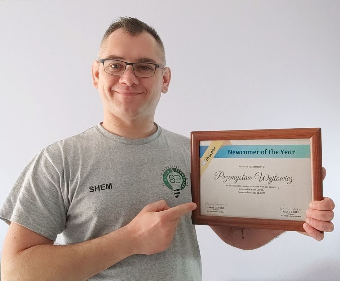 Marc Samons How many award-winning local electricians do you know? | Solid Electrics