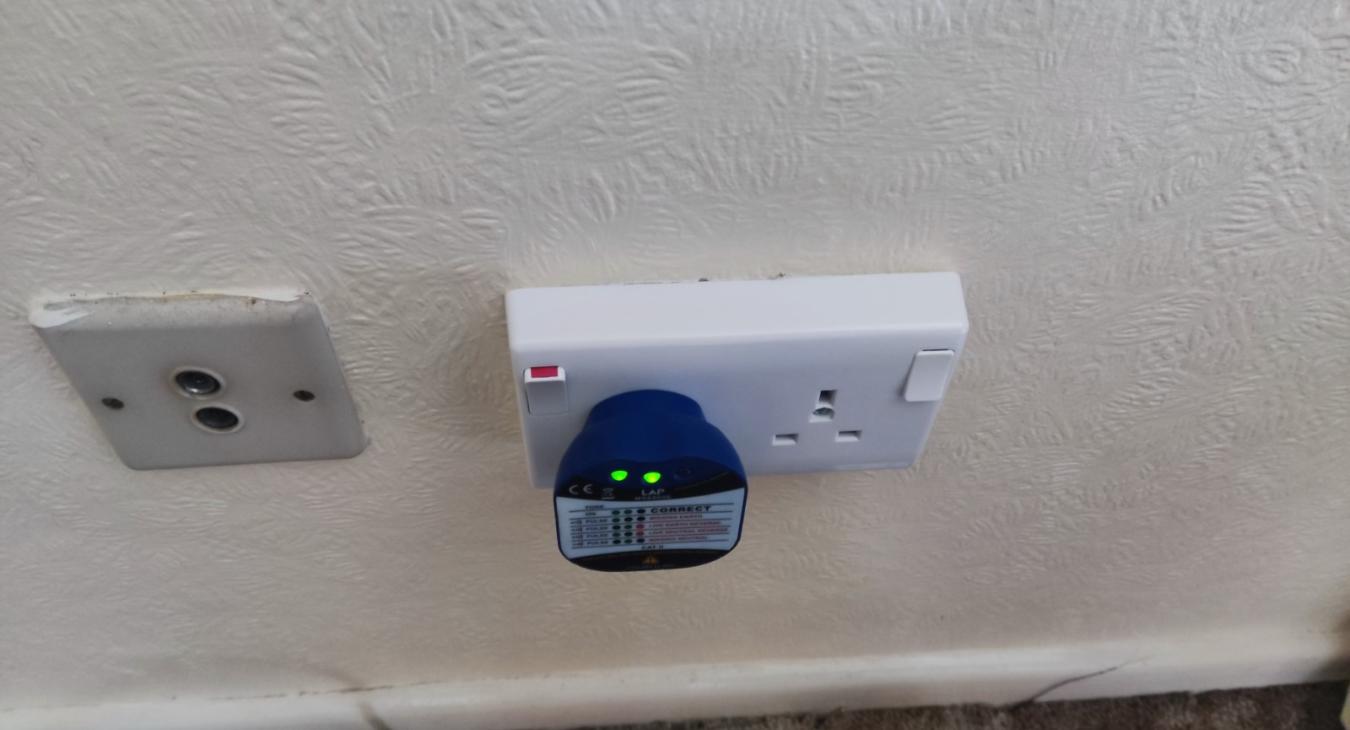 Indoor socket installation in Southampton