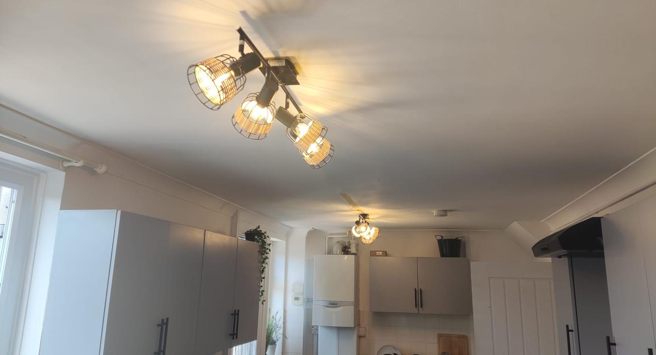 Light fitting installation in Southampton 