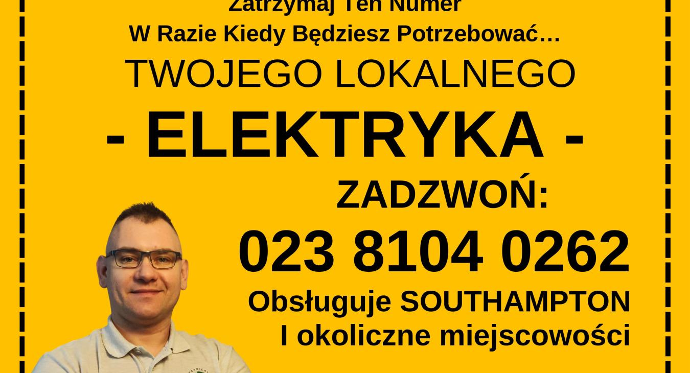 polski elektryk w southampton 02381040262