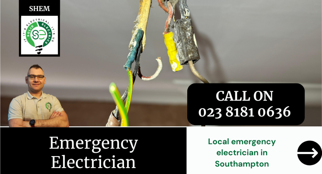 “Local emergency electrician in Southampton carrying out fault-finding and consumer unit repairs.